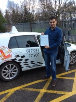 Excellent Drive passed 1st time with 0 faults<br />
Well done Florian wish you all the best