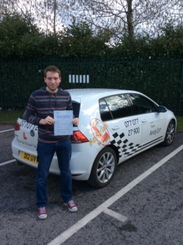 Well done to Daniel on passing his driving test at bolton test centre 1st time with few minors<br />
good drive wish you all the best