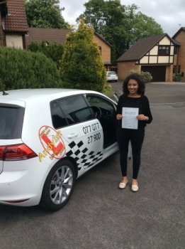 Congratulations to Chloe on passing her driving test at bolton test centre 1st time <br />
wishing you many miles of safe driving