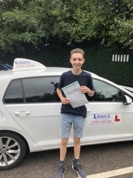 Passed 1st time with Kiran with only 4 minors within 4 months and no driving experience, would highly recommend kiran to anyone wishing to learn to drive.